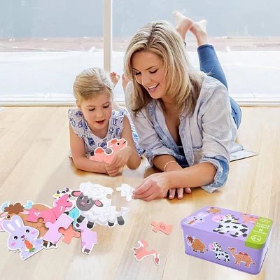 Puzzle Montessori - BabyPuzzle™ - Bétail - EssentielBébé