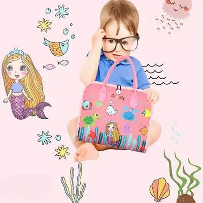 Tableau d'Activité Montessori - MontessoriBoard™ - Sirène - EssentielBébé